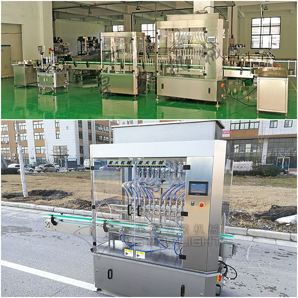 蠔油灌裝機設備廠家實拍圖